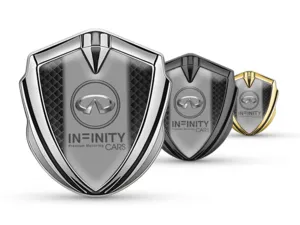 Infiniti Emblem Metall Abzeichen Moderner Finish HighEnd Feel